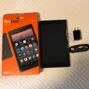 Kindle Fire HD with cover at no charge